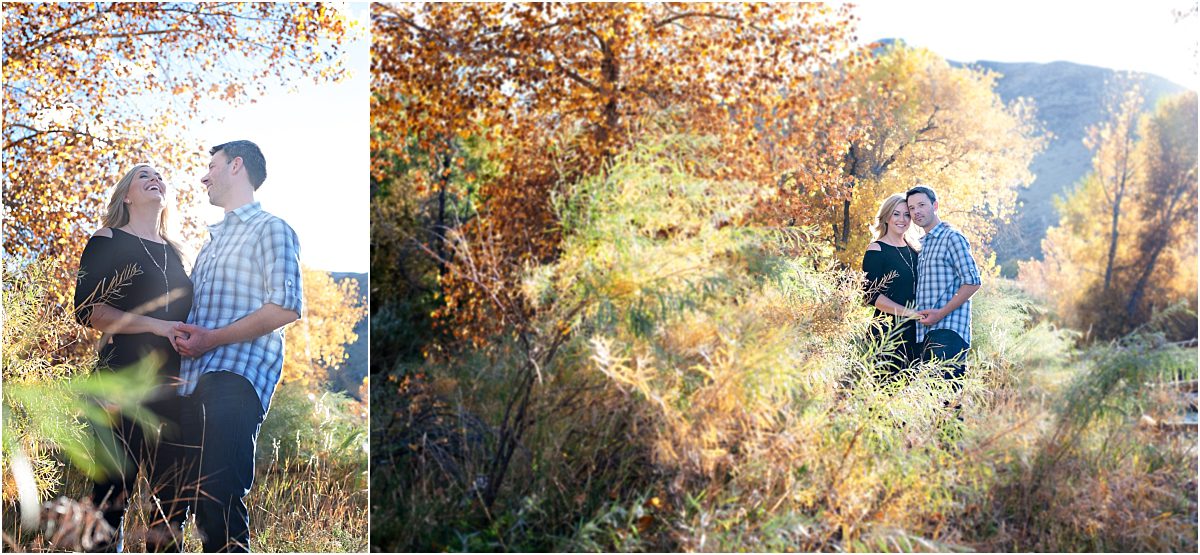 couple in trees, portraits,clear creek history park, golden colorado engagement session, autumn, l elizabeth events, colorado engagement photography, mountain engagement photographer