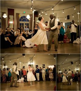 first dance, husband and white, swing dancing, lindy hop, vintage wedding, colorado wedding photographer, colorado wedding coordinator, the turnverein, denver