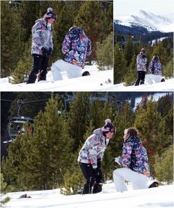 she said yes, down on one knee, will you marry me, winter snowboarding proposal, beaver run resort, surprise proposal, colorado photographer, proposal photography, mountain wedding photographer, summit county