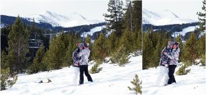 winter snowboarding proposal, beaver run resort, surprise proposal, colorado photographer, proposal photography, mountain wedding photographer, summit county