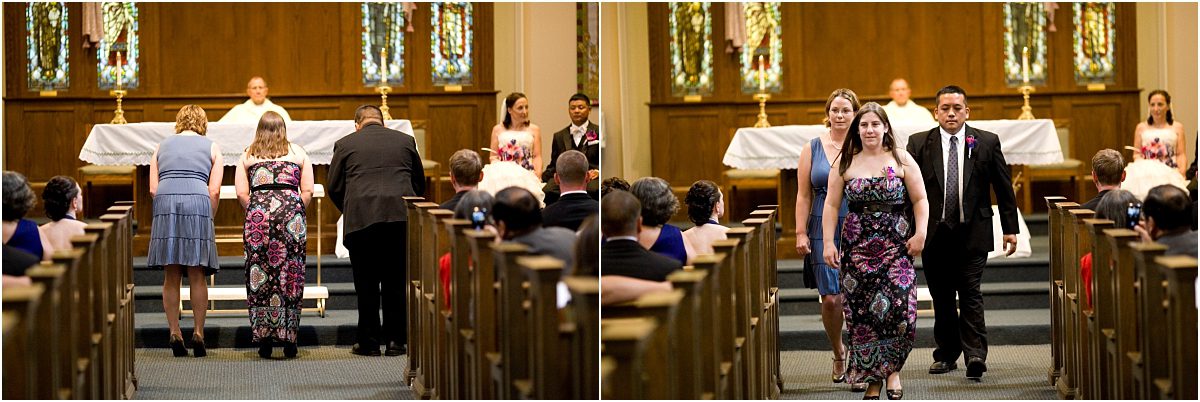 catholic church, ceremony, colorado wedding photographer