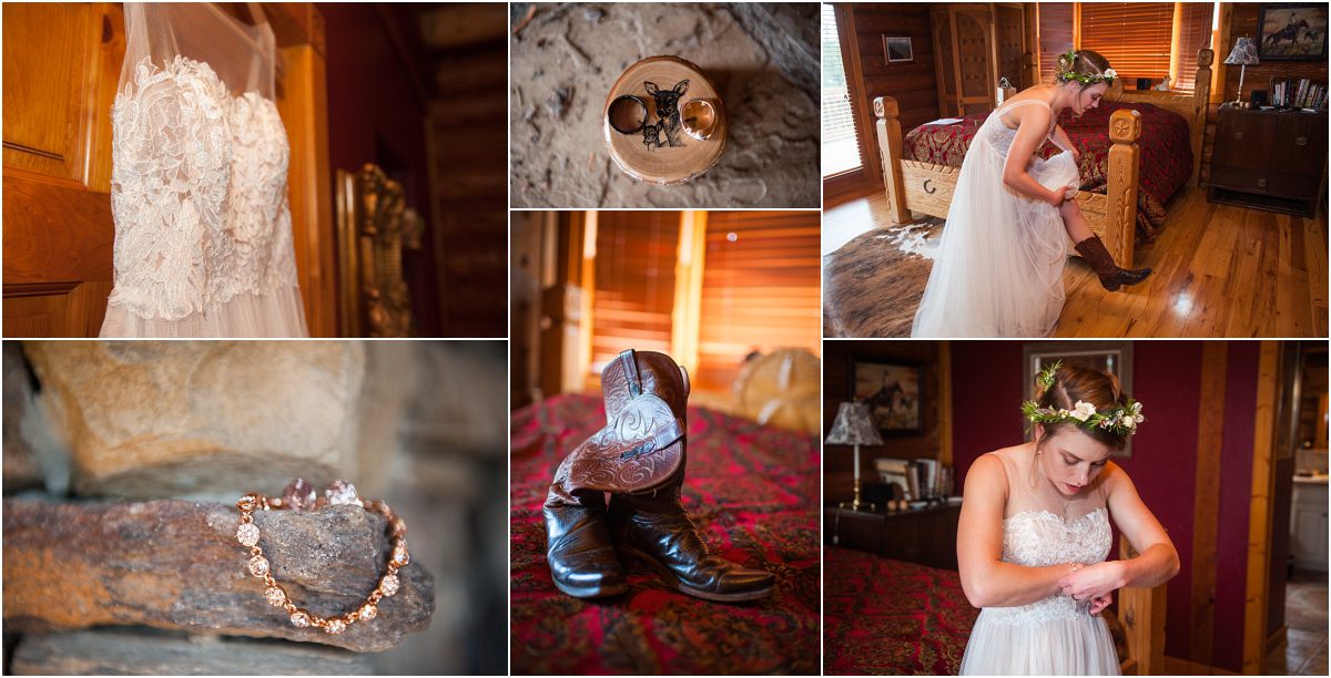 wedding day details, tihsreed lodge, florissant colorado mountain wedding planning, intimate rustic wedding photography