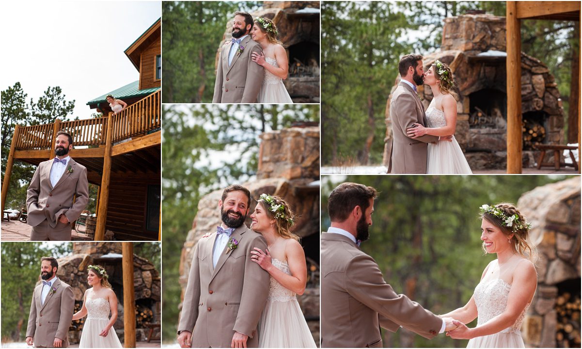 couples portraits, tihsreed lodge, florissant colorado mountain wedding planning, intimate rustic wedding photography