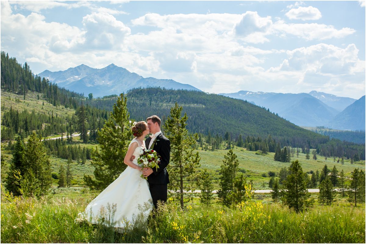 bride and groom portraits, keystone ranch mountain wedding, destination wedding planning, colorado wedding photography