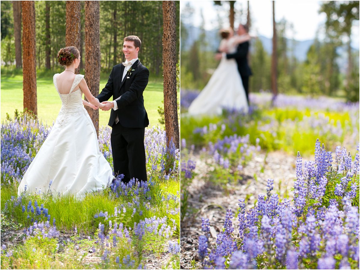 bride and groom portraits, keystone ranch mountain wedding, destination wedding planning