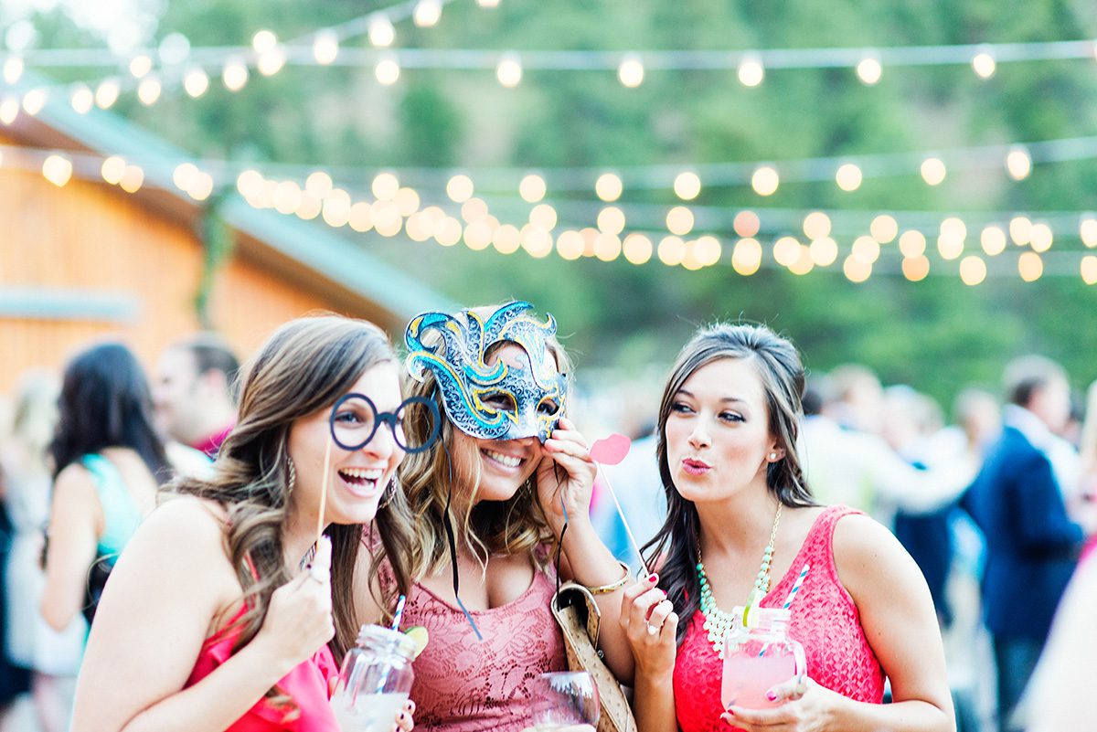 3 girls at a party, proposal tip 5, plan your engagement